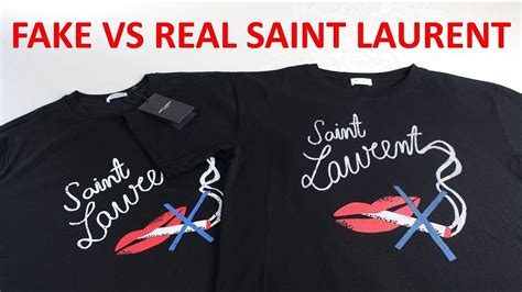 fake ysl t shirt men|real vs fake st laurent shirts.